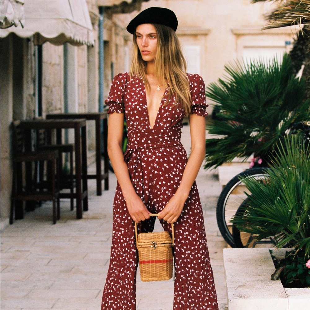 NWT Faithfull the Brand Bonnie Jumpsuit